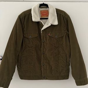 LEVIS CORDUROY SHERPA JACKET
